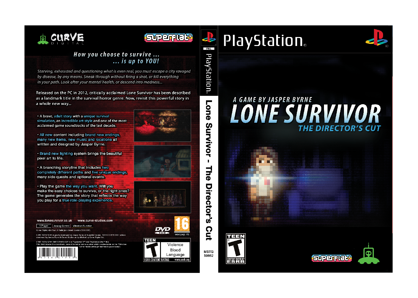 Super Lone Survivor no Steam